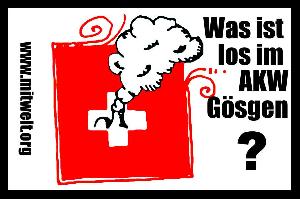 Das AKW-Gösgen (CH) und die Bar in Crans-Montana